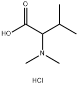 Valine, N,N-dimethyl-, hydrochloride Struktur