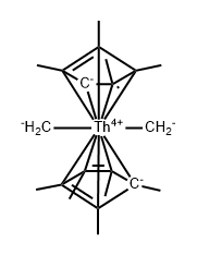 carbanide, 1,2,3,4,5-pentamethylcyclopentane, thorium Structure