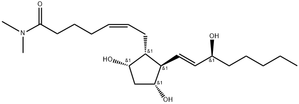 prostaglandin F2alpha N-dimethylamide|