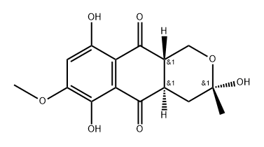 4,10-dihydrofusarubin Struktur