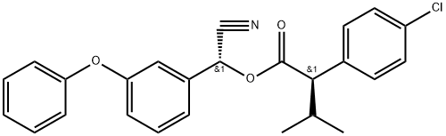 氰戊菊酯,67614-33-9,结构式