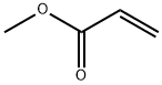 2-Propenoic acid, methyl ester, homopolymer, sodium salt Struktur