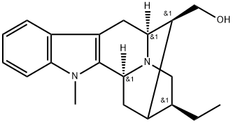 (16S,20S)-19,20-ジヒドロ-1-メチルサルパガン-17-オール 化学構造式
