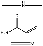 2-丙烯酰胺与甲醛和N-甲基甲胺的聚合物, 67953-80-4, 结构式