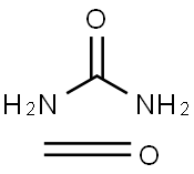 丁醇化的脲与甲醛的聚合物 结构式
