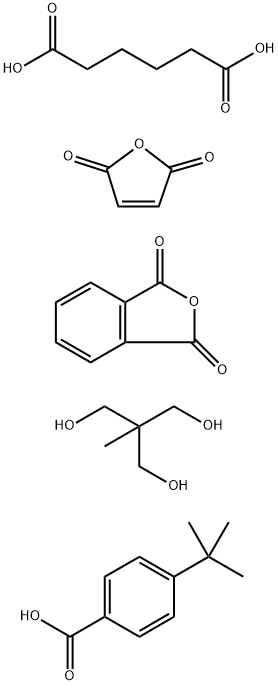 헥산디오산,2,5-푸란디온,2-(히드록시메틸)-2-메틸-1,3-프로판디올및1,3-이소벤조푸란디온중합체,4-(1,1-디메틸에틸)벤조에이트