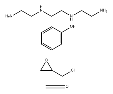 甲醛与N,N'-二(2-氨乙基)-1,2-乙二胺,68072-39-9,结构式