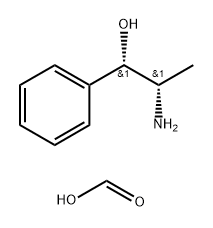 formic acid, compound with (R*,R*)-alpha-(1-aminoethyl)benzenemethanol (1:1) Structure