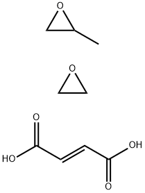 Oxirane, methyl-, polymer with oxirane, (E)-2-butenedioate Struktur