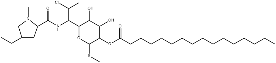 克林霉素 B PALMITATE,68206-99-5,结构式