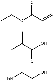 68214-16-4 2-甲基-2-丙烯酸与2-丙烯酸乙酯的聚合物和2-氨基乙醇的化合物