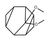 Tetracyclo[3.3.1.02,4.06,8]nonane, 9,9-dimethoxy-, (1-alpha-,2-ba-,4-ba-,5-alpha-,6-ba-,8-ba-)- (9CI),68225-52-5,结构式
