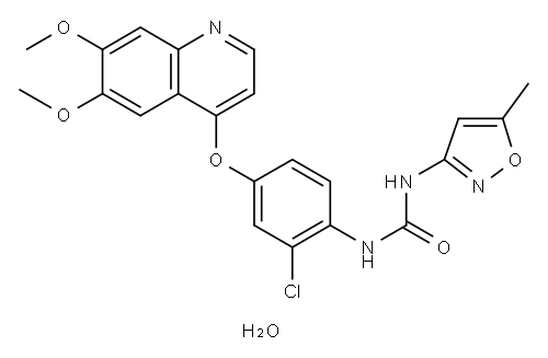 Tivozanib (hydrate),682745-40-0,结构式