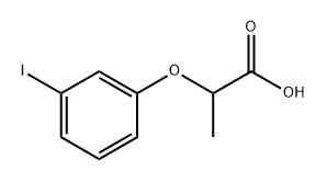 2-(3-iodophenoxy)propanoic acid Structure