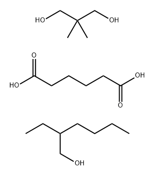 己二酸与2,2,-二甲基-1,3-丙二醇(2-乙基己)酯的共聚物, 68409-57-4, 结构式