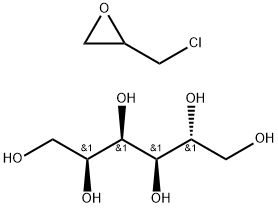 山梨醇缩水甘油醚,68412-01-1,结构式