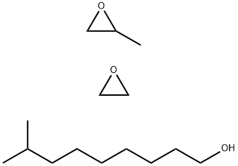 8-METHYL-1-NONANOL PROPOXYLATE-BLOCK-ETHOXYLATE 化学構造式
