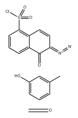 formaldehyde/3-methylphenol/naphthalenesulfonyl chloride 结构式