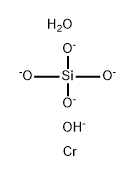 水酸化酸化ケイ酸クロム 化学構造式