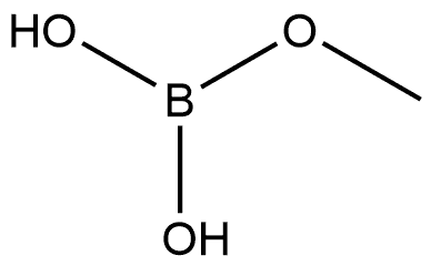 Boric acid (H3BO3), monomethyl ester (9CI) Structure