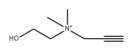 Alkyne-choline 结构式