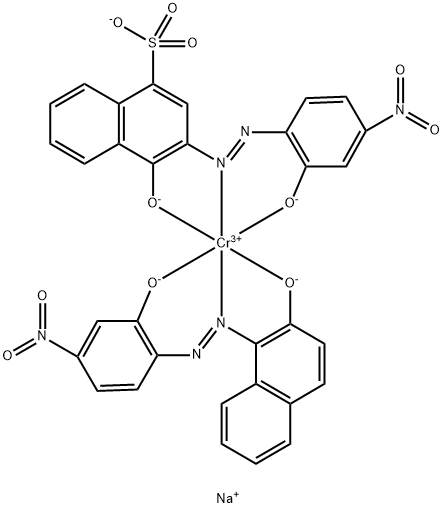 酸性蓝317, 68541-71-9, 结构式