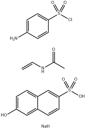 POLYMERIC DYE POLY S-119 Structure