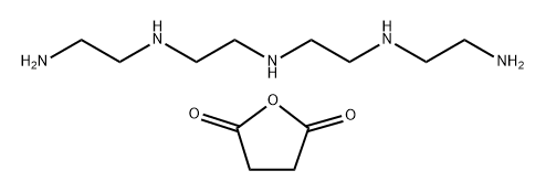 聚丁烯基琥珀酐与四亚乙基五胺的反应产物, 68583-75-5, 结构式