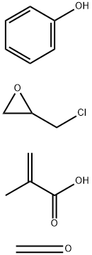2-甲基-2-丙酸与表氯醇的反应产物与甲醛苯酚的聚合物,68610-47-9,结构式