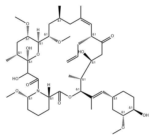 Tacrolimus impurity 2 Struktur