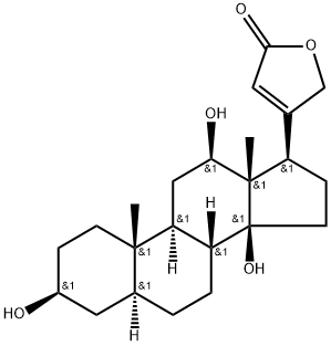 3β,12β,14-Trihydroxy-5α-card-20(22)-enolide|