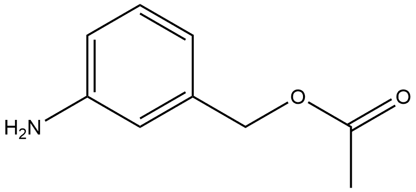 (3-aminophenyl)methyl acetate Structure