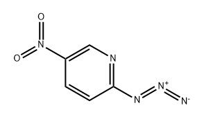2-azido-5-nitropyridine Struktur