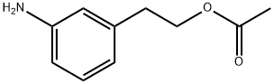 Benzeneethanol, 3-amino-, 1-acetate Structure