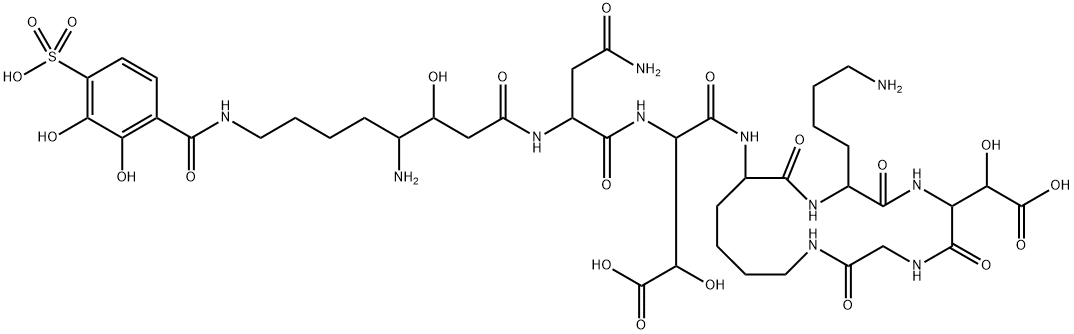 假交替单孢菌素 A, 691850-60-9, 结构式