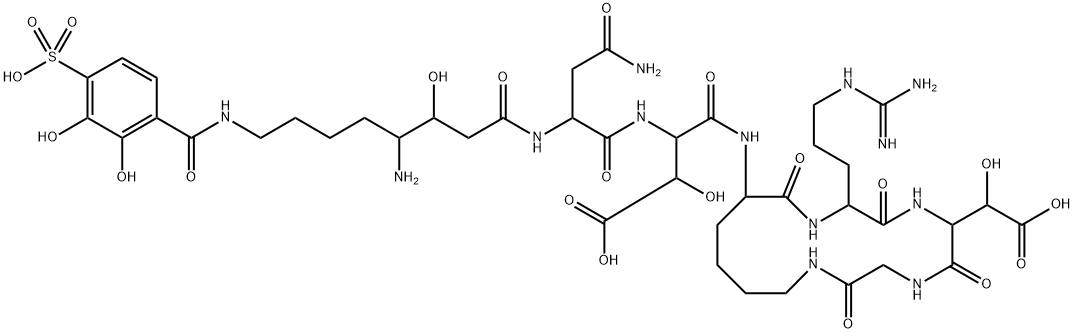 假交替单孢菌素 B, 691850-61-0, 结构式