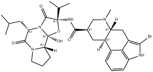 溴隐亭杂质23, 69551-29-7, 结构式