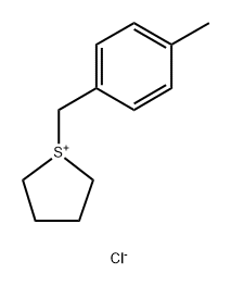 POLY(P-XYLENE TETRAHYDROTHIOPHENIUM 化学構造式