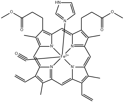imidazole protohaem dimethyl ester Structure