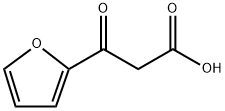 2-Furanpropanoic acid, β-oxo- Struktur