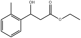 Benzenepropanoic acid, β-hydroxy-2-methyl-, ethyl ester Struktur