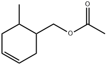6-METHYL-3-CYCLOHEXENYLMETHYL ACETATE, 70289-14-4, 结构式