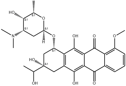 N-ethyl-13-dihydrorubomycin 结构式
