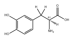 d3-L-DOPA Structure