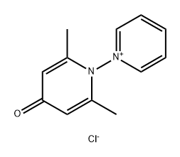 1-(2,6-Dimethyl-4-oxo-1(4H)-pyridinyl)pyridinium chloride,71366-43-3,结构式
