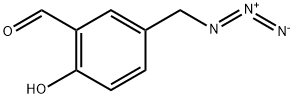 5-azidomethyl-2-hydroxybanzaldehyde Struktur