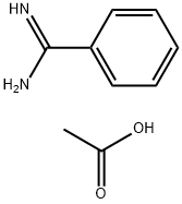 71492-07-4 Benzenecarboximidamide, acetate (1:1)