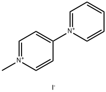 1-METHYL-4-PYRIDINIOPYRIDINIUM DIIODIDE 化学構造式