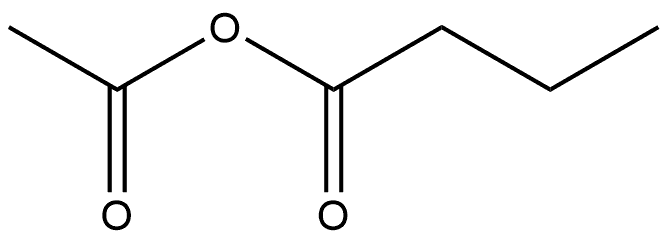 acetic butyric Structure