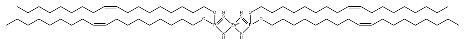 zinc dioleyl dithiophosphate Structure